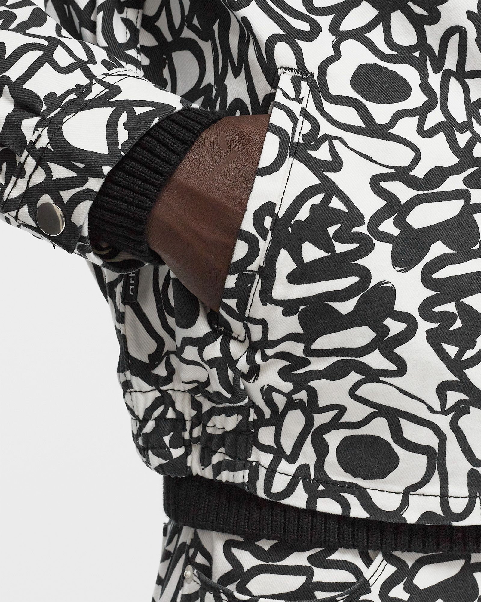 Flowers Allover Print Jacket