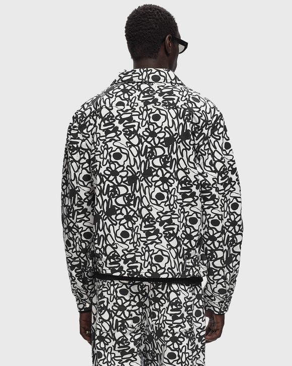 Flowers Allover Print Jacket