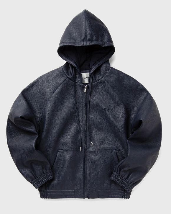 スウェット・トレーナー Arte Antwerp Rounded parts print hoodie (54635) Arte Antwerp Leather hoodied Jacket Blue | BSTN Store