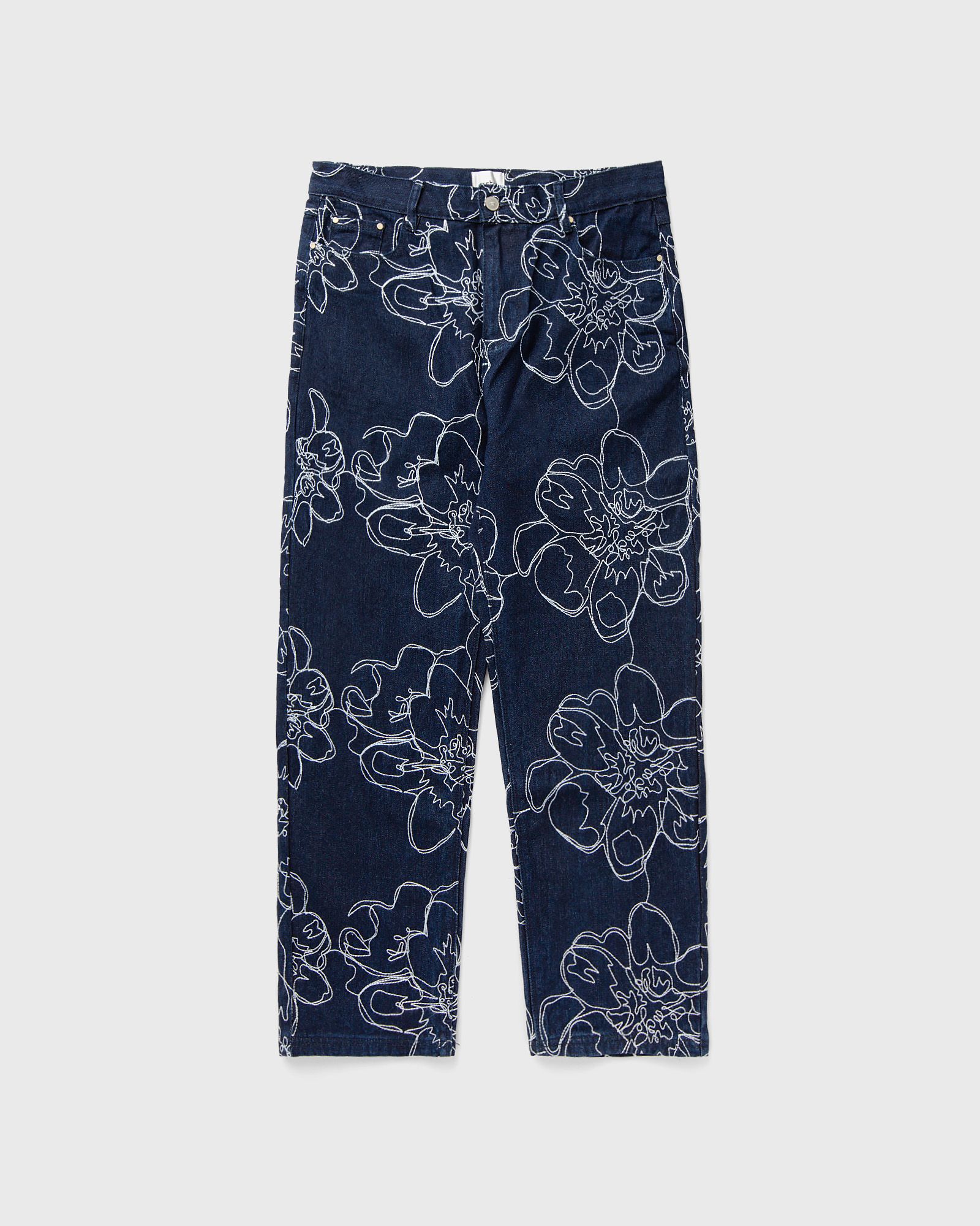 Denim Stitch Flower All over jeans