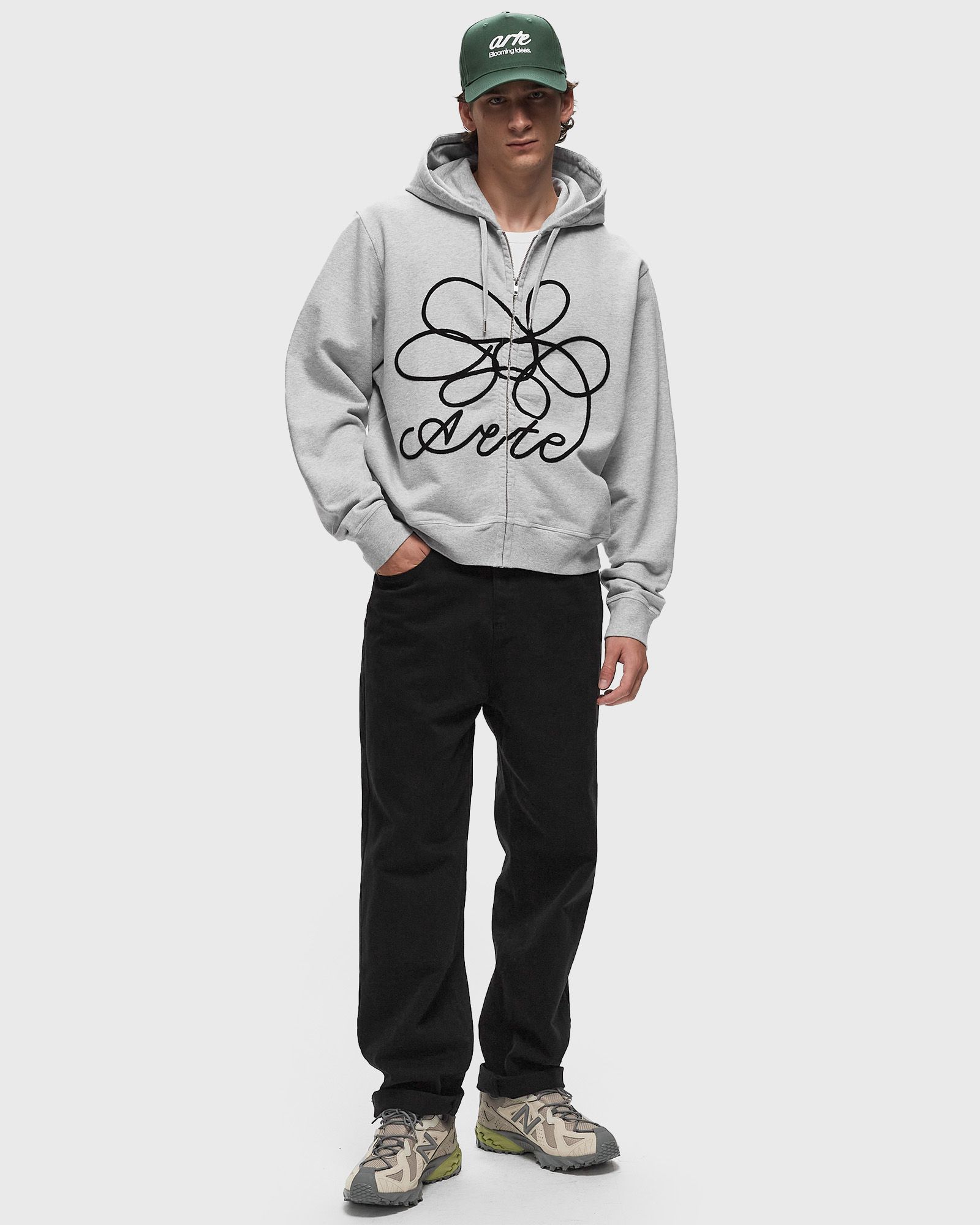 Arte round Flower front Jacket