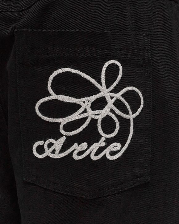 Arte round pocket embroidery Jeans