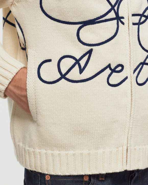 トップス arte antwerp FLOWER LOGO KNIT GREEN トップス arte antwerp FLOWER LOGO KNIT GREEN Arte Antwerp - Flower