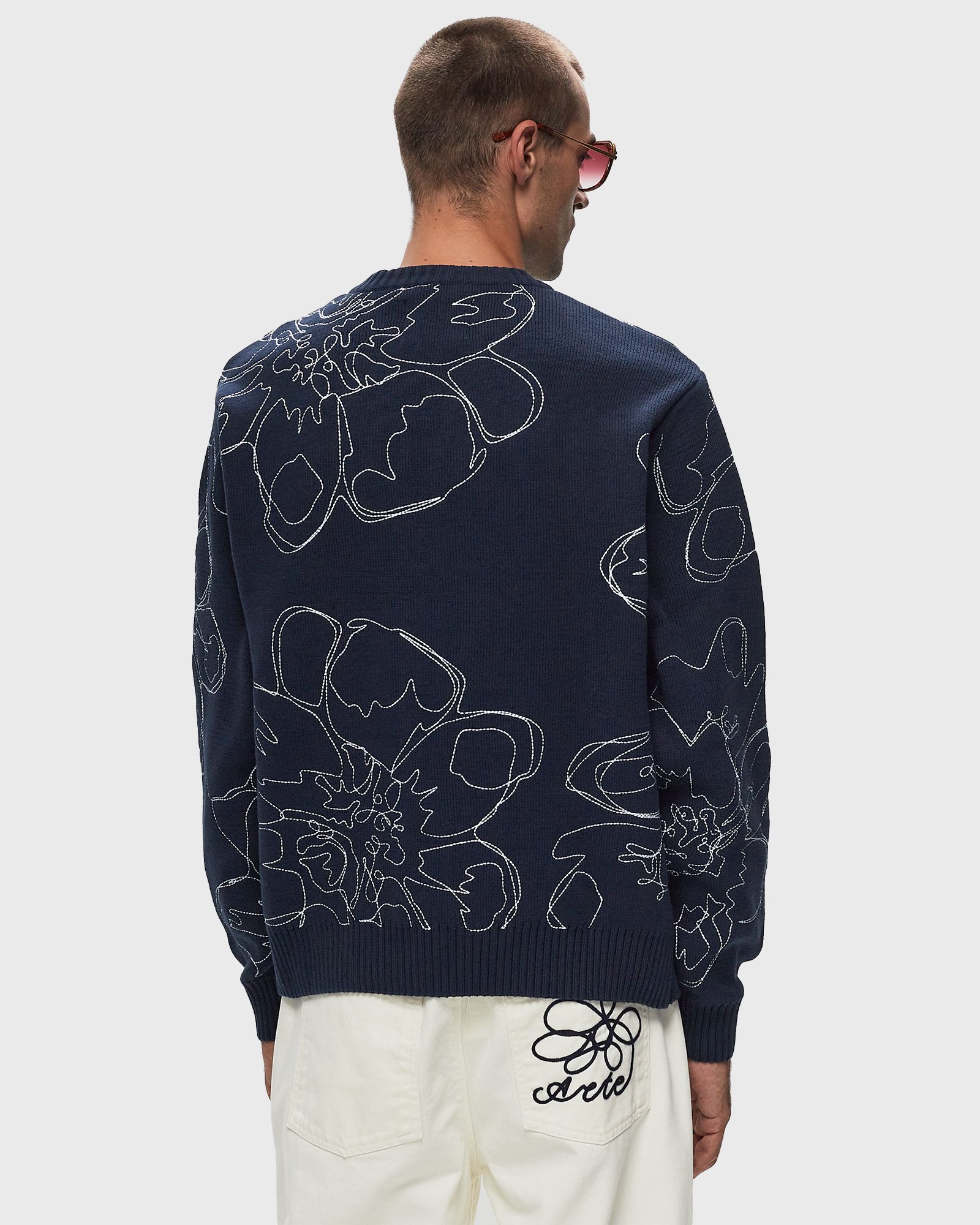 Flower Stitch Allover Knit