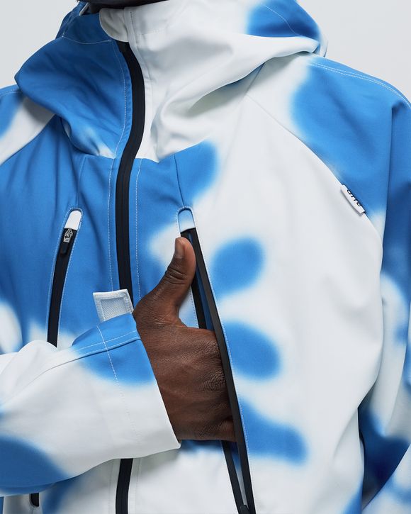 Blue Flower Tech jacket