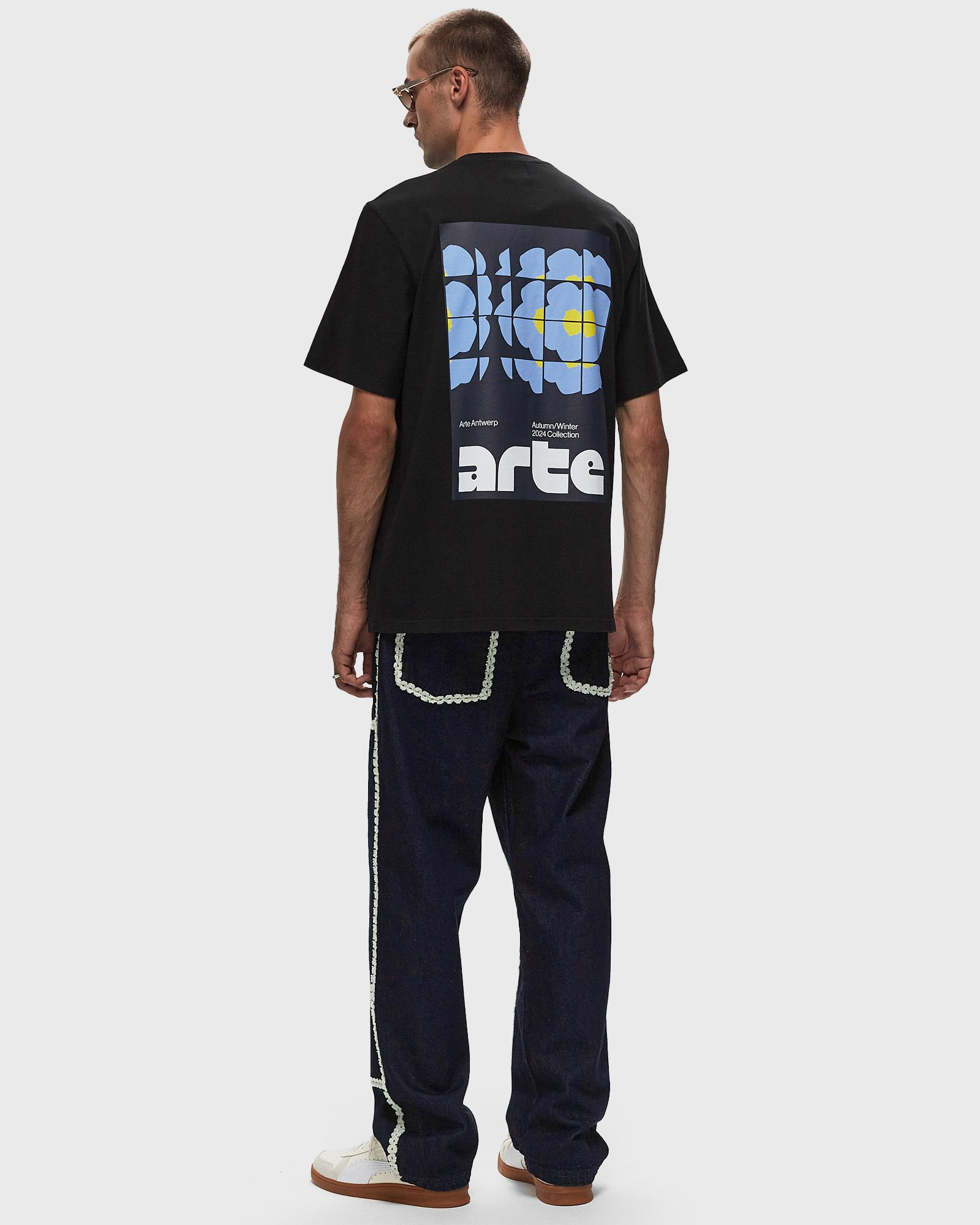 Flower Back Print T-shirt