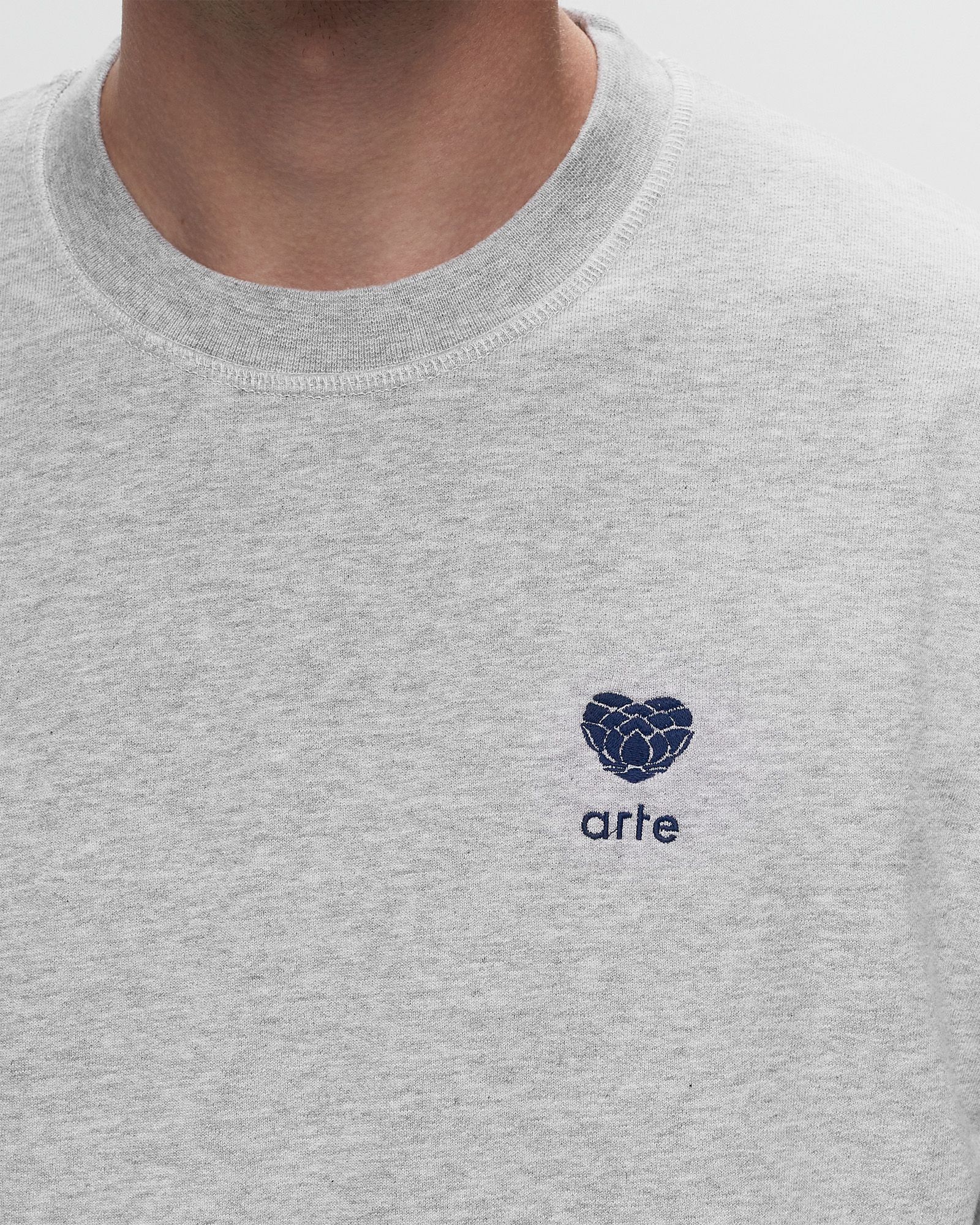 Heart flower Logo Crewneck