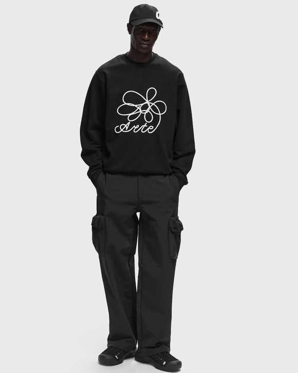 Arte round Flower front crewneck