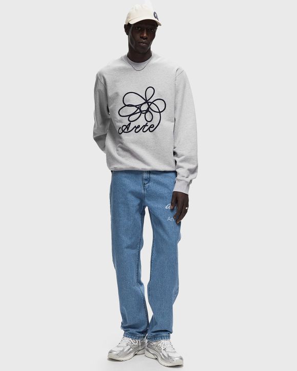 Arte round Flower front crewneck