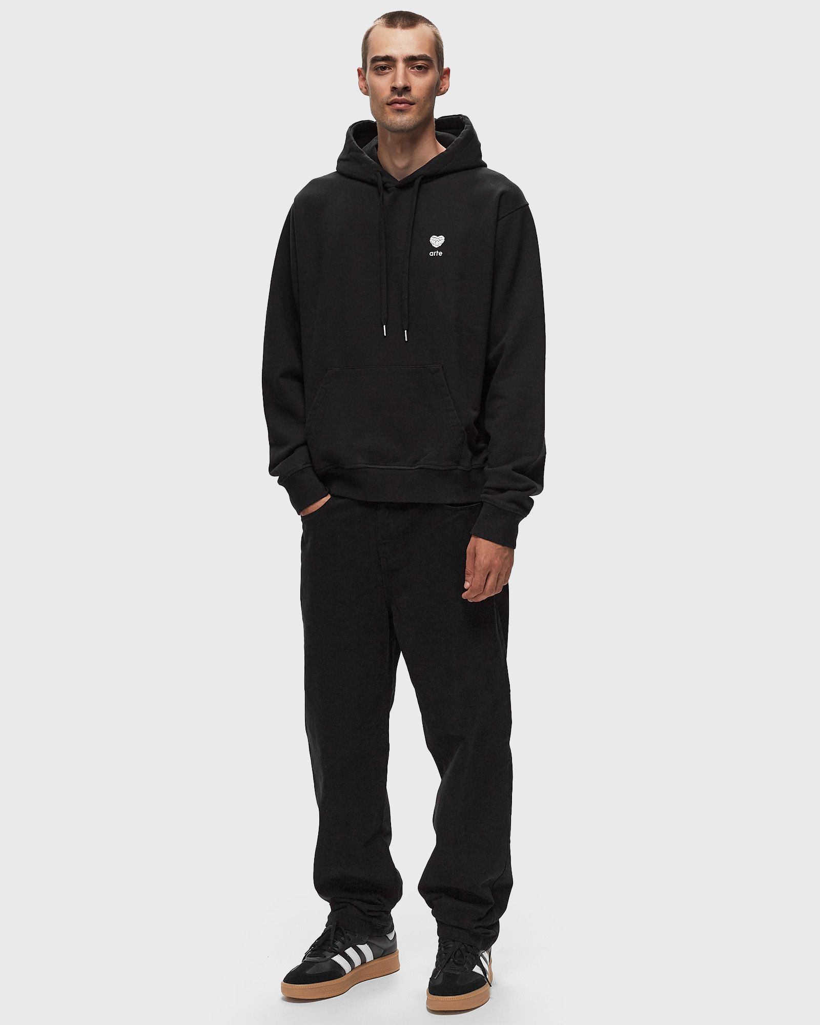 Heart flower Logo hoodie