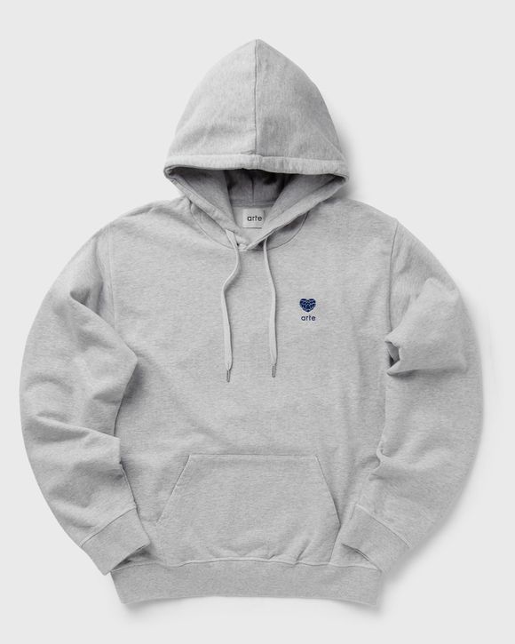 Arte Antwerp Heart flower Logo hoodie Grey | BSTN Store