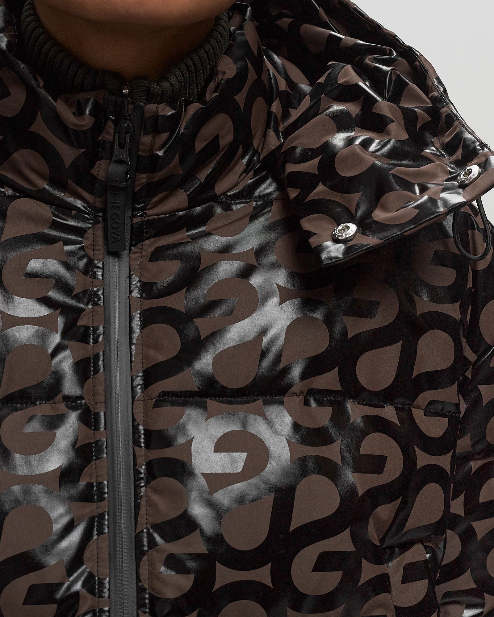 Hooded Long Sleeve Puffer