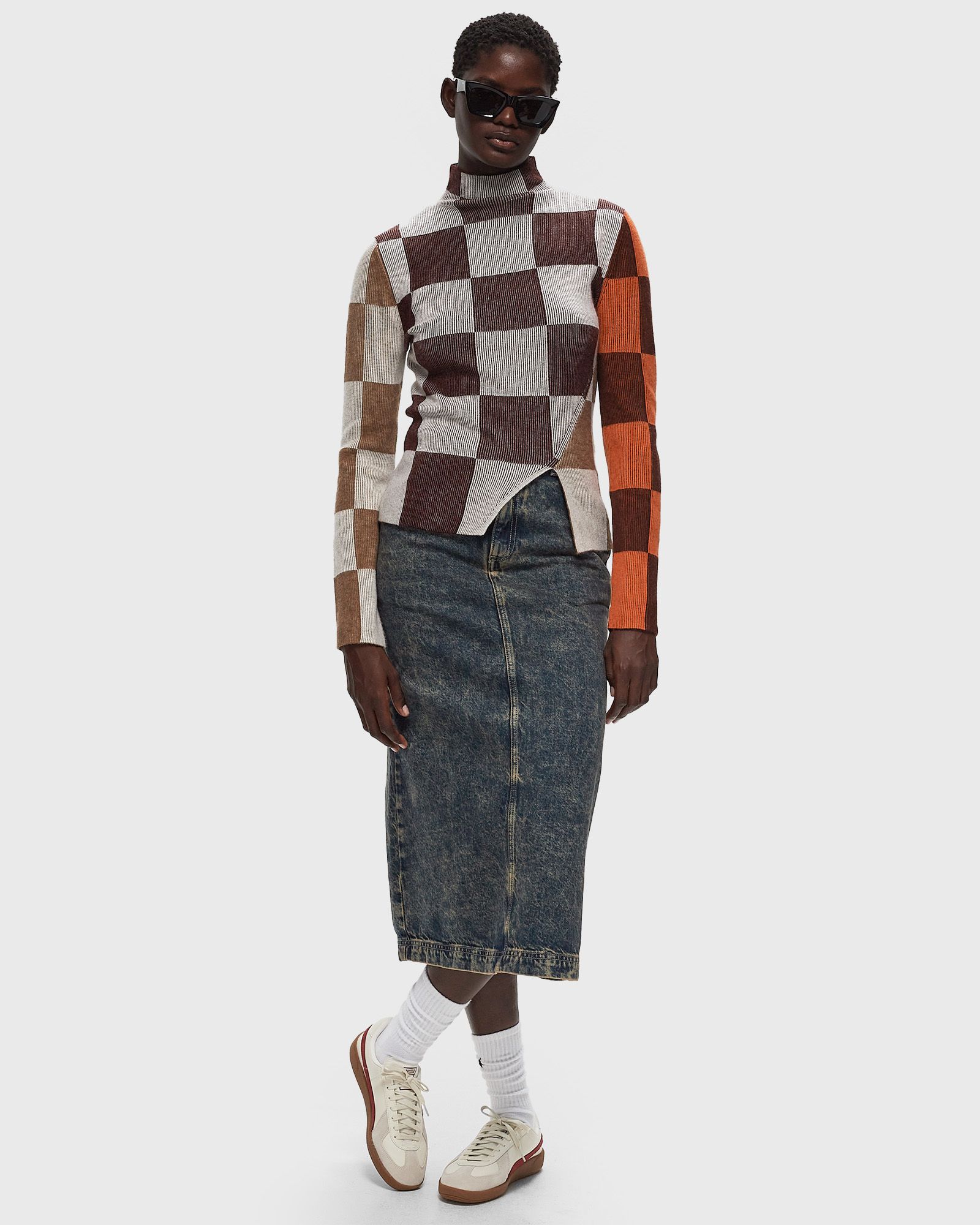 Long Sleeve Asymmetric Top