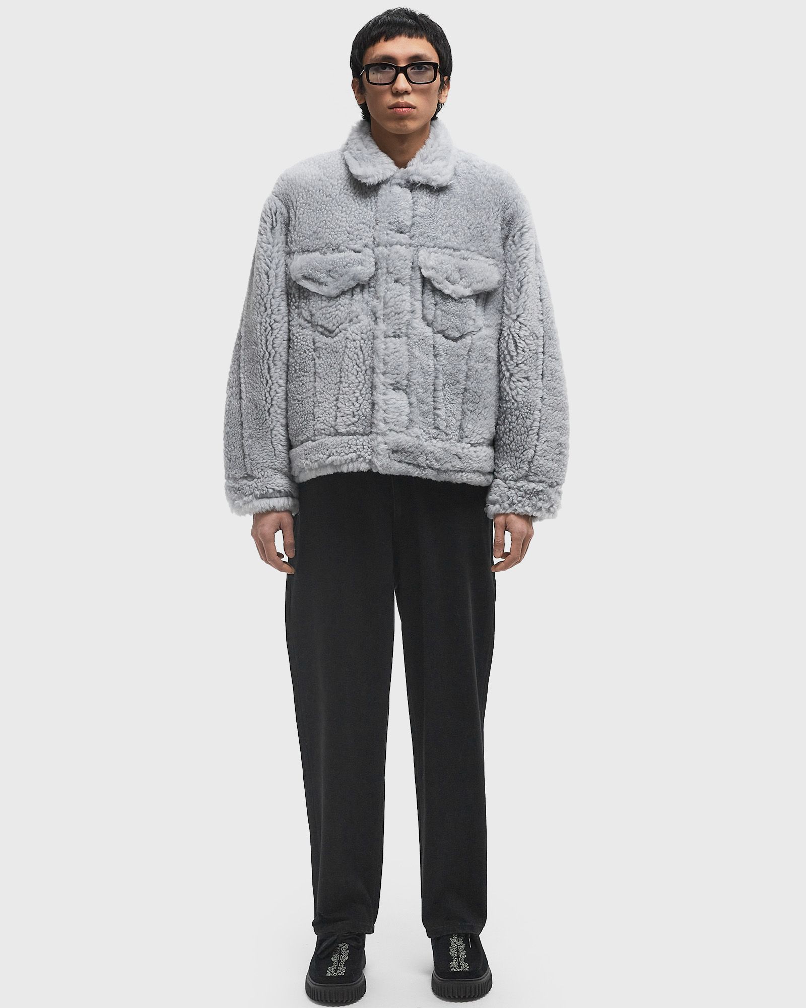 SHEARLING TRUCKER JACKET