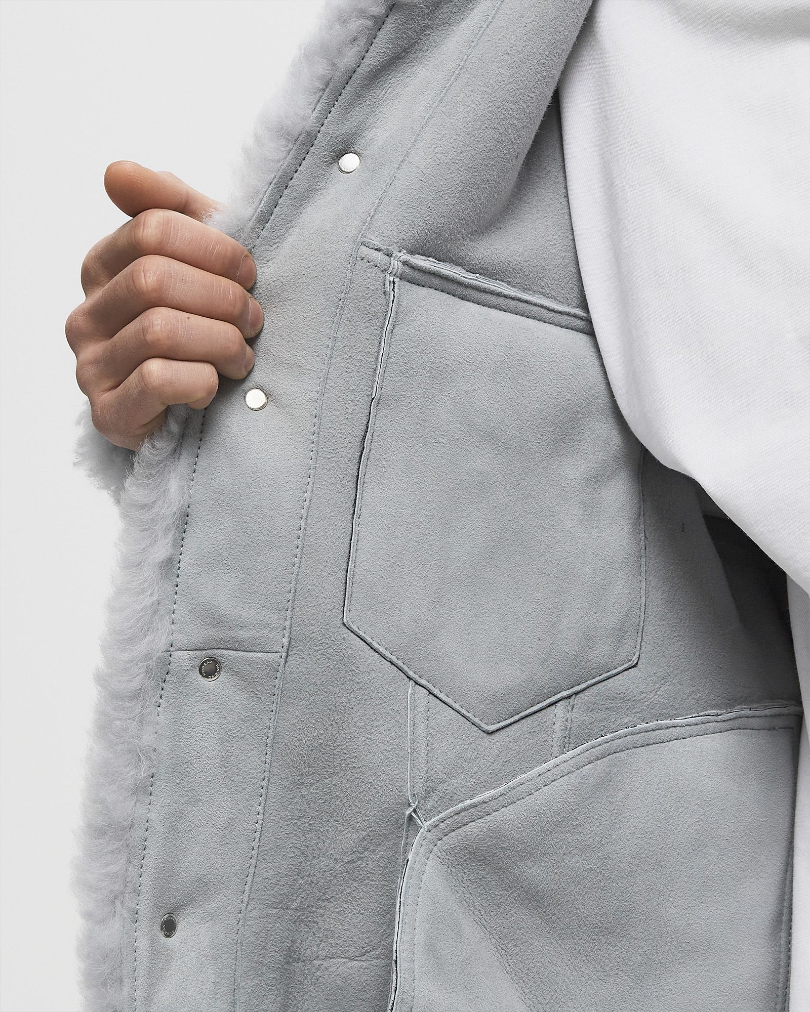 SHEARLING TRUCKER JACKET