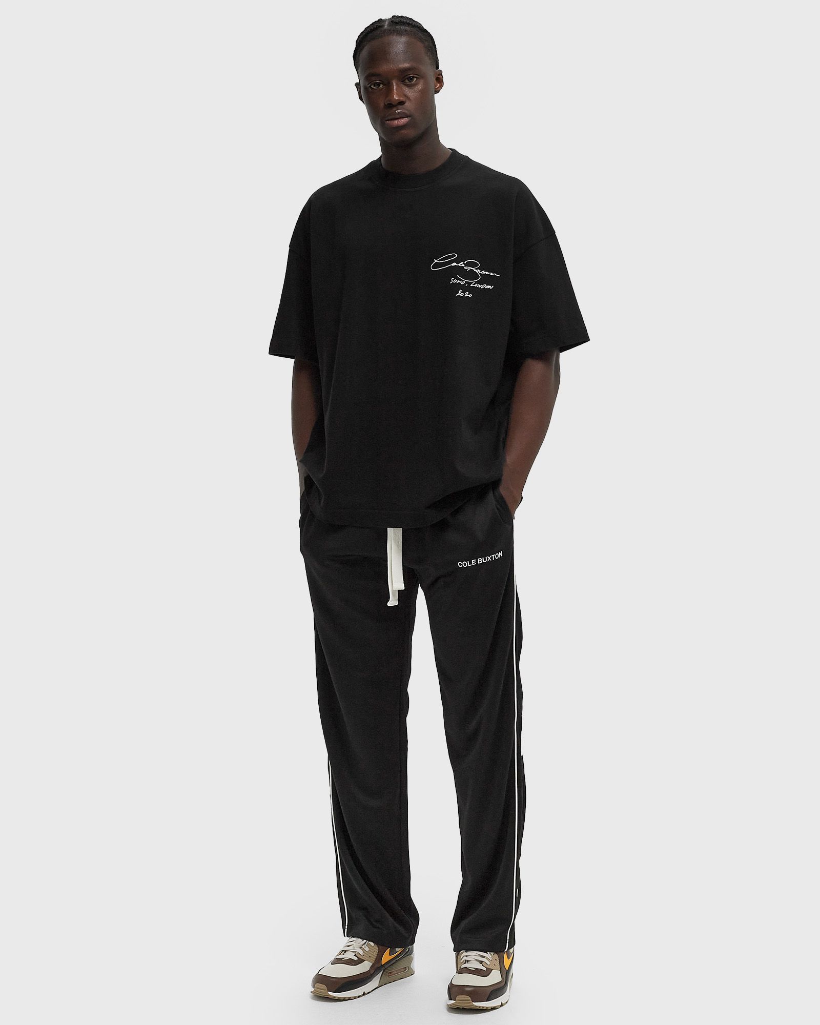 PIPED TRACK PANTS