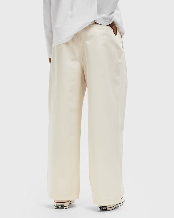 Pleaded Cotton Pants