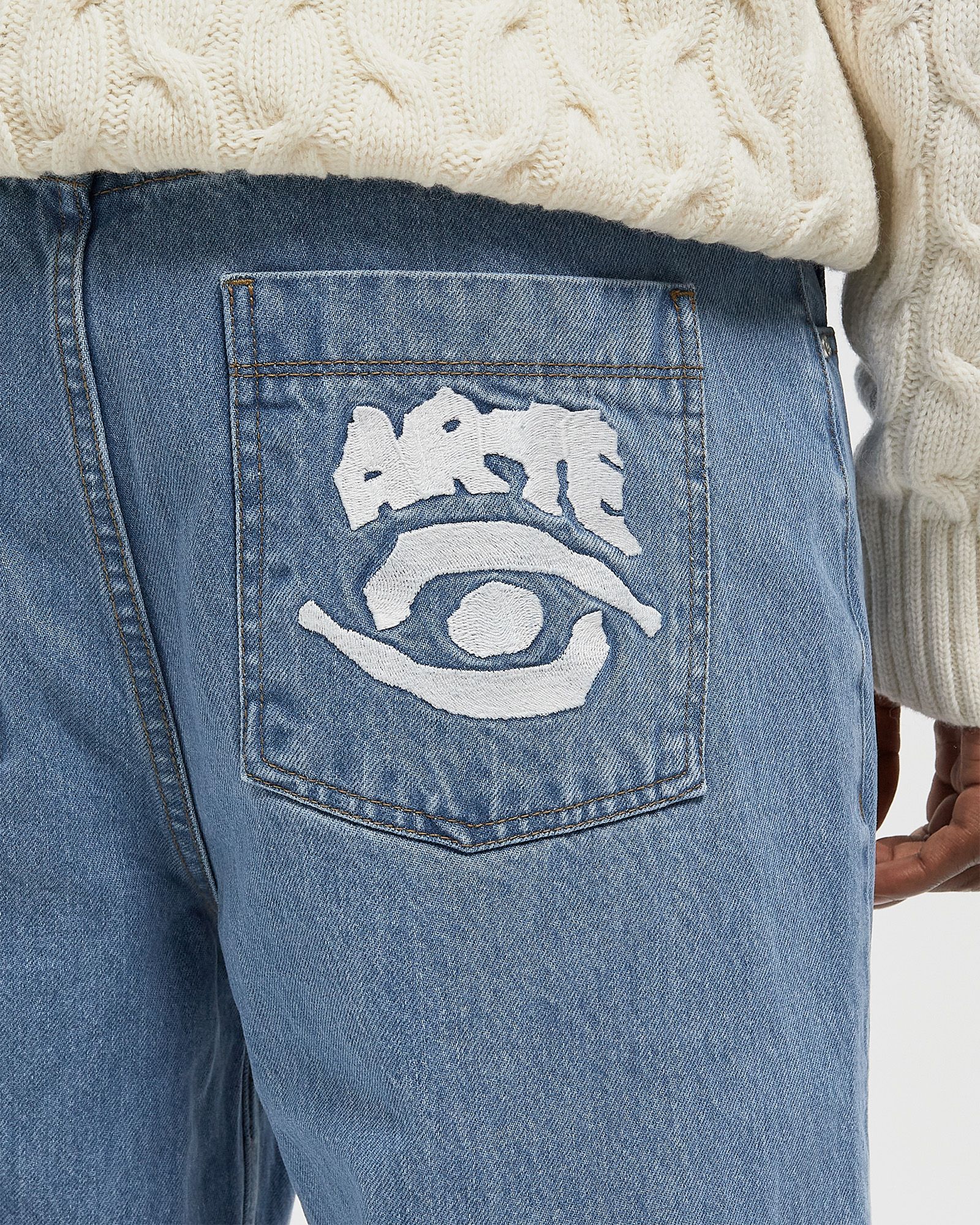 Back Pocket Graphic Pants