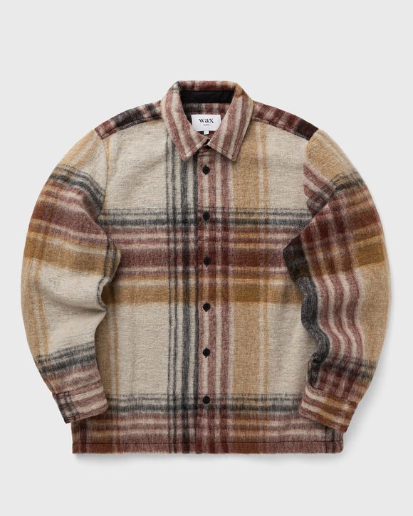 NOLAN OVERSHIRT WOOL BLEND CHECK