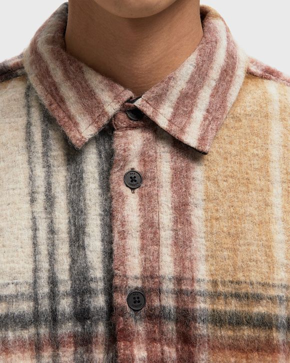 NOLAN OVERSHIRT WOOL BLEND CHECK