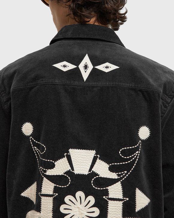 ROCKLEY OVERSHIRT VELVET APPLIQUE