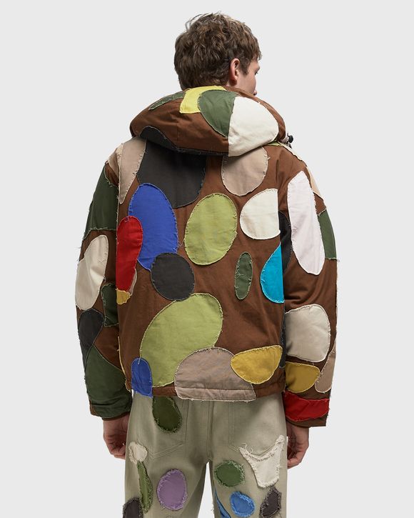 Patchworked Face down Puffer