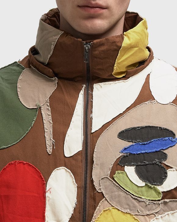 Patchworked Face down Puffer