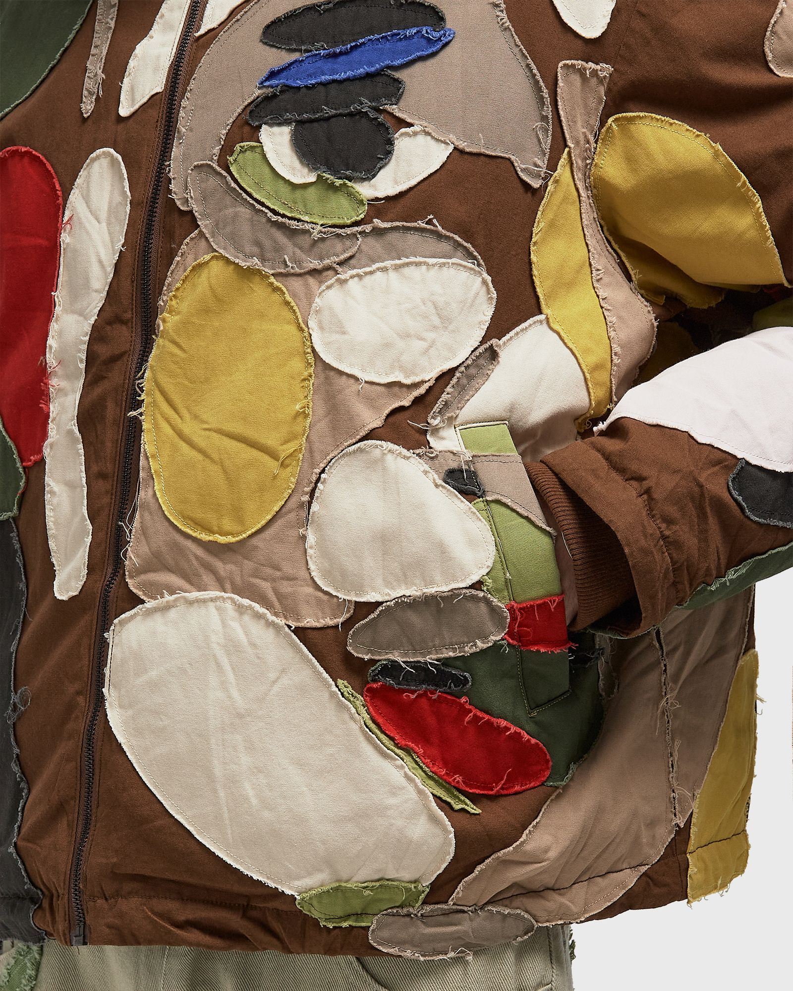 Patchworked Face down Puffer