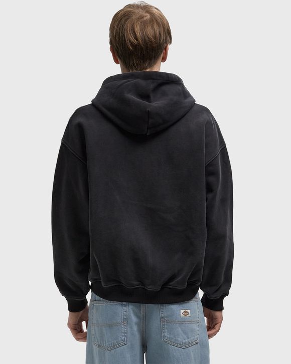 Face patchwork heavyweight zip up