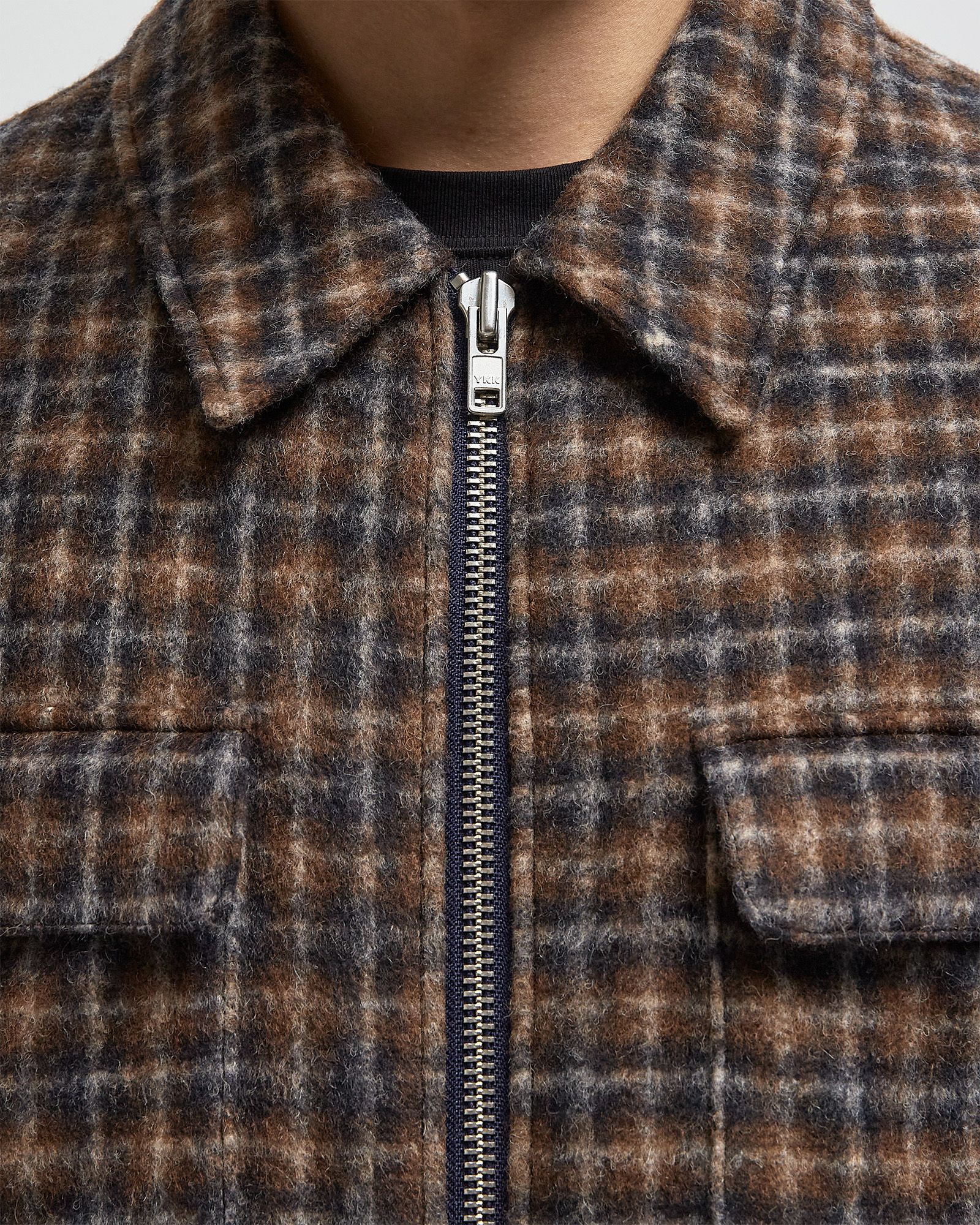 OSIER JACKET DRAWN CHECK