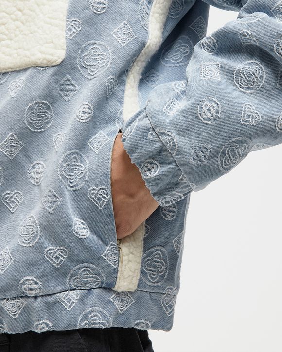 CASHMERE TERRY/ DENIM REVERSIBLE JACKET