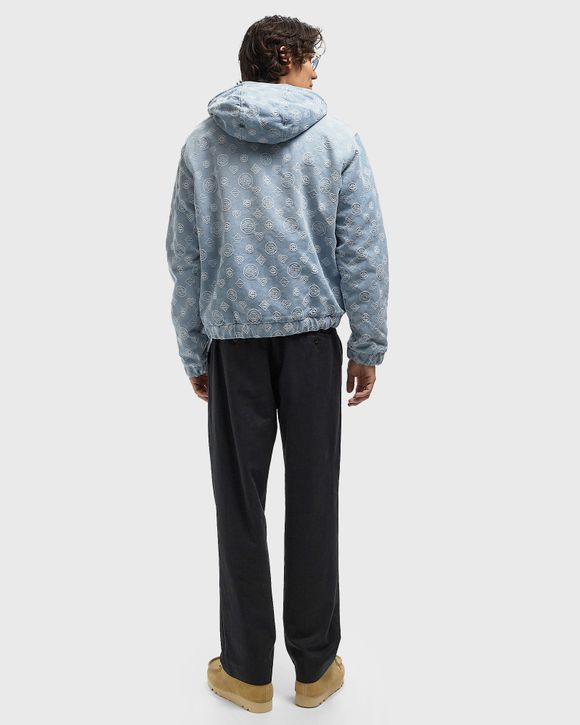 CASHMERE TERRY/ DENIM REVERSIBLE JACKET