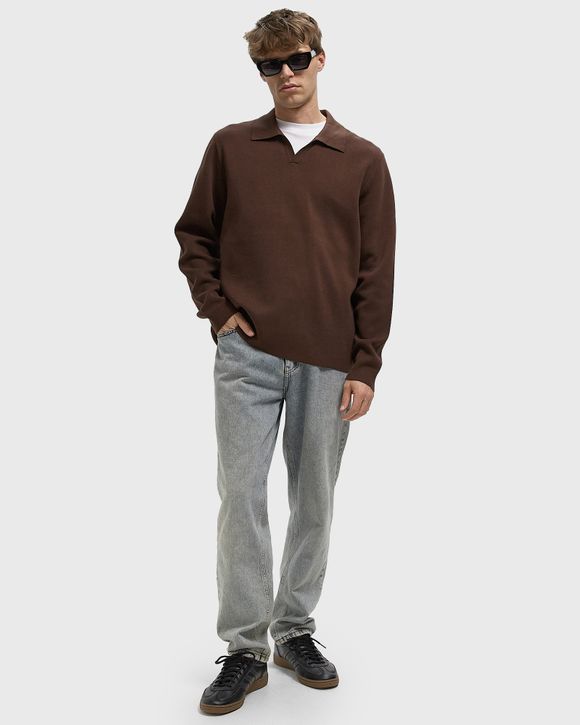 Thumbnail - CARTER OPEN COLLAR POLO MILANO KNIT