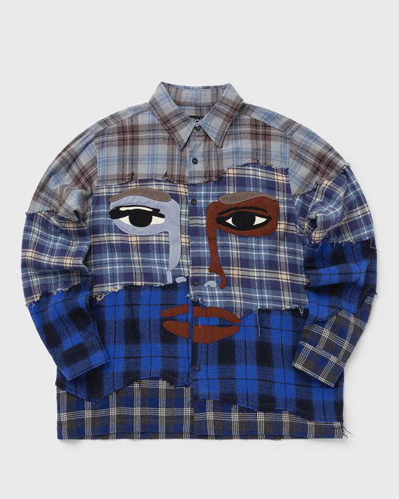 Face patchworked Flannel
