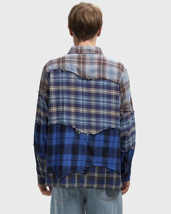 Face patchworked Flannel