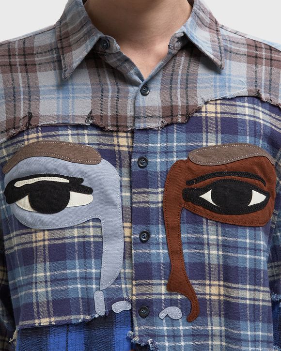 Face patchworked Flannel