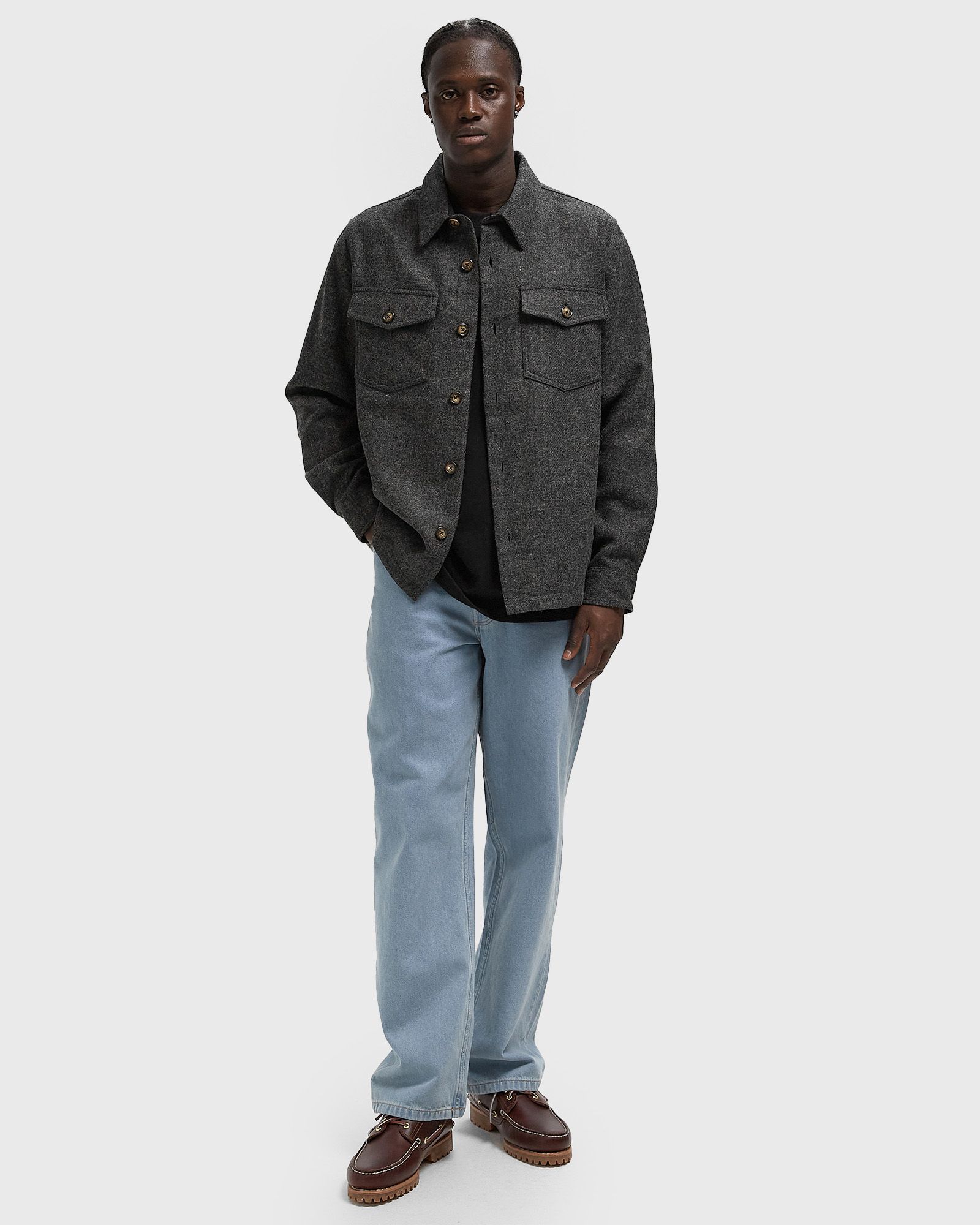 WOOL FIELD OVERSHIRT