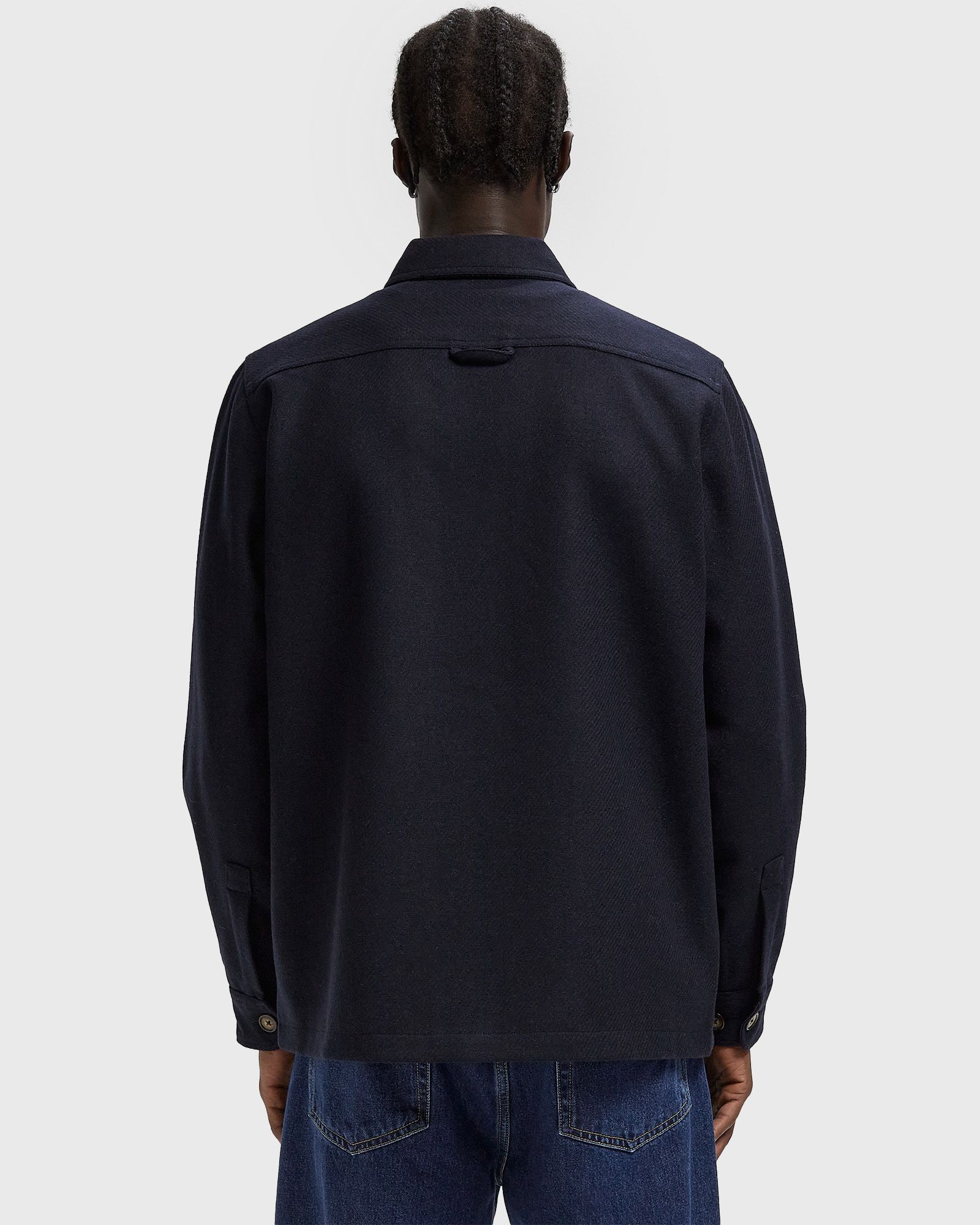 WOOL FIELD OVERSHIRT