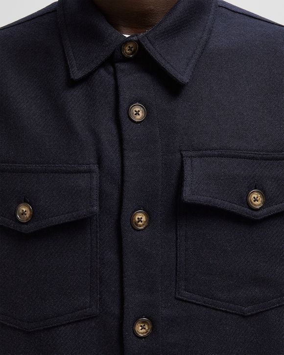 WOOL FIELD OVERSHIRT