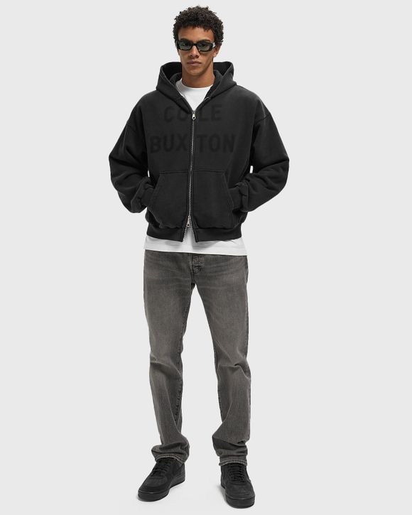 APPLIQUE FADE ZIP HOODIE