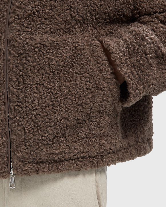 ZIP THROUGH HOODED FLEECE