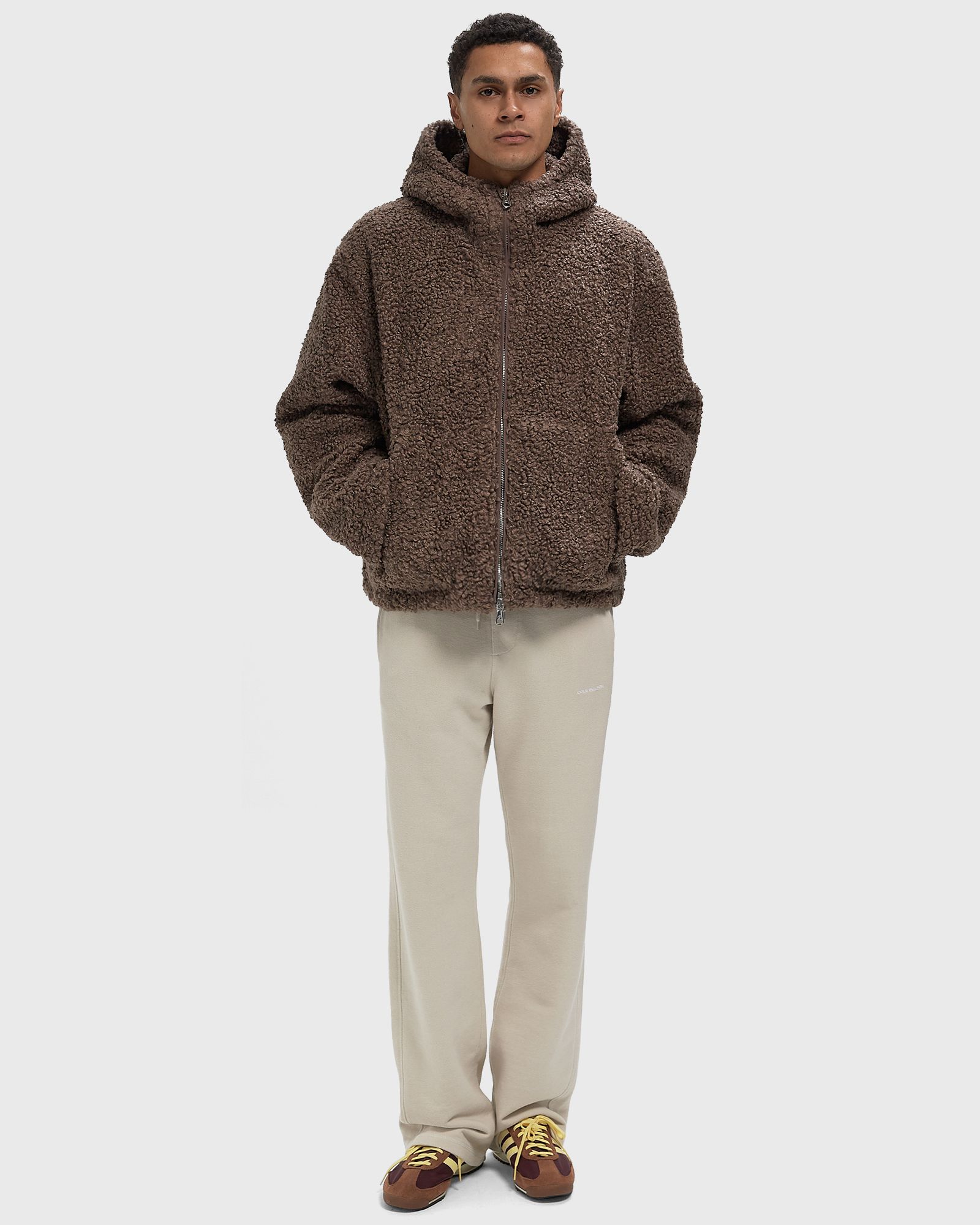 ZIP THROUGH HOODED FLEECE