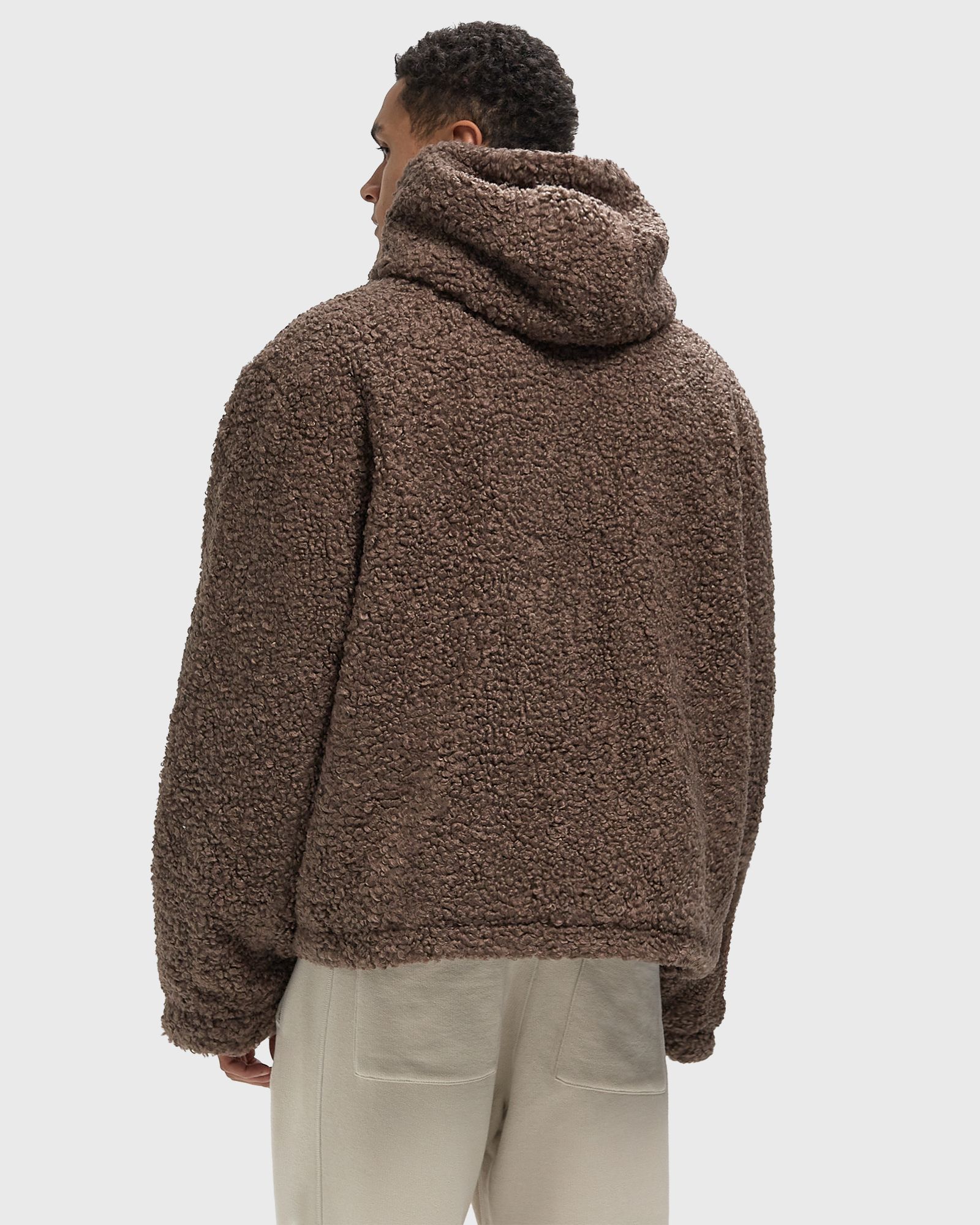 ZIP THROUGH HOODED FLEECE