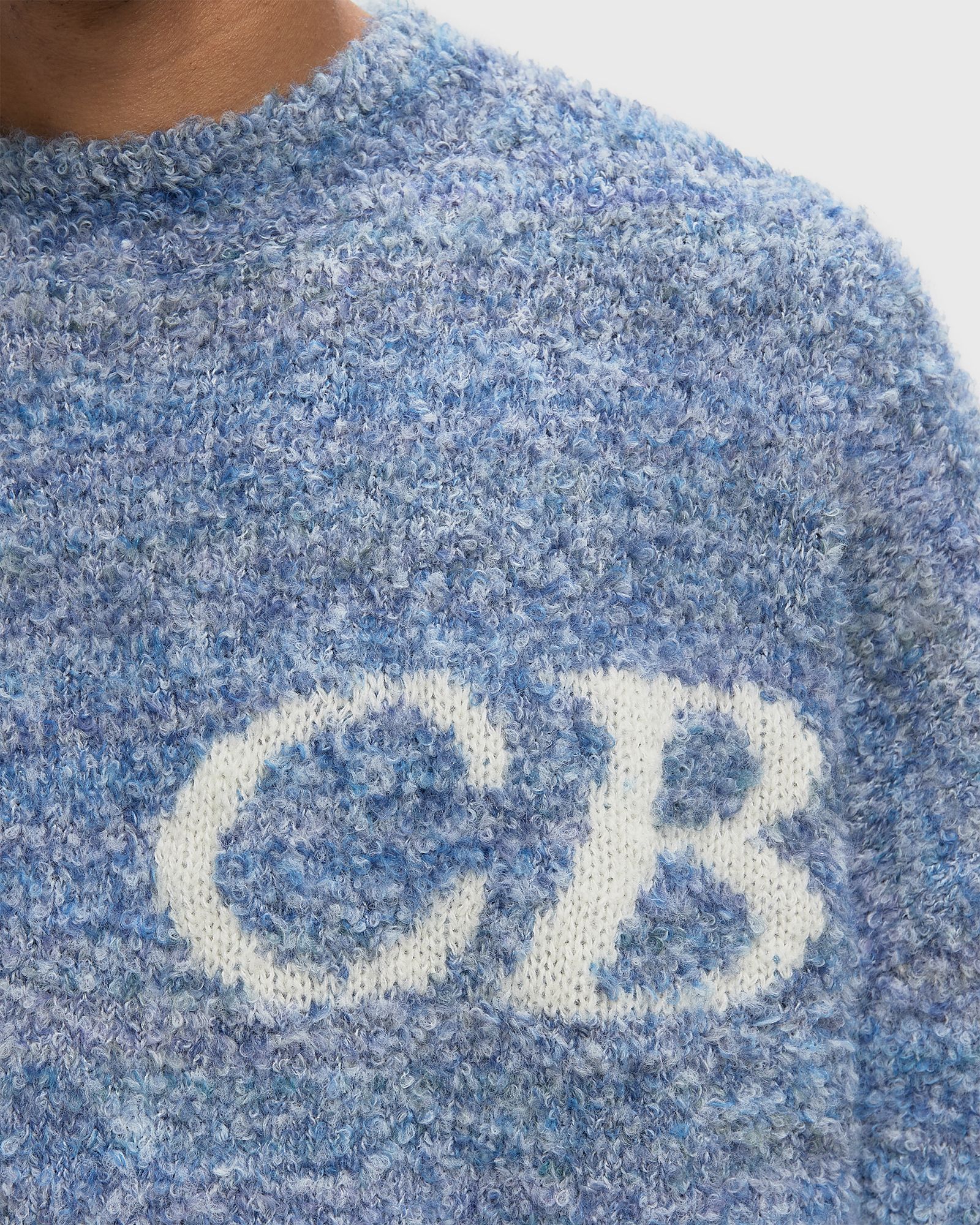 BOUCLE CB LOGO SWEATER