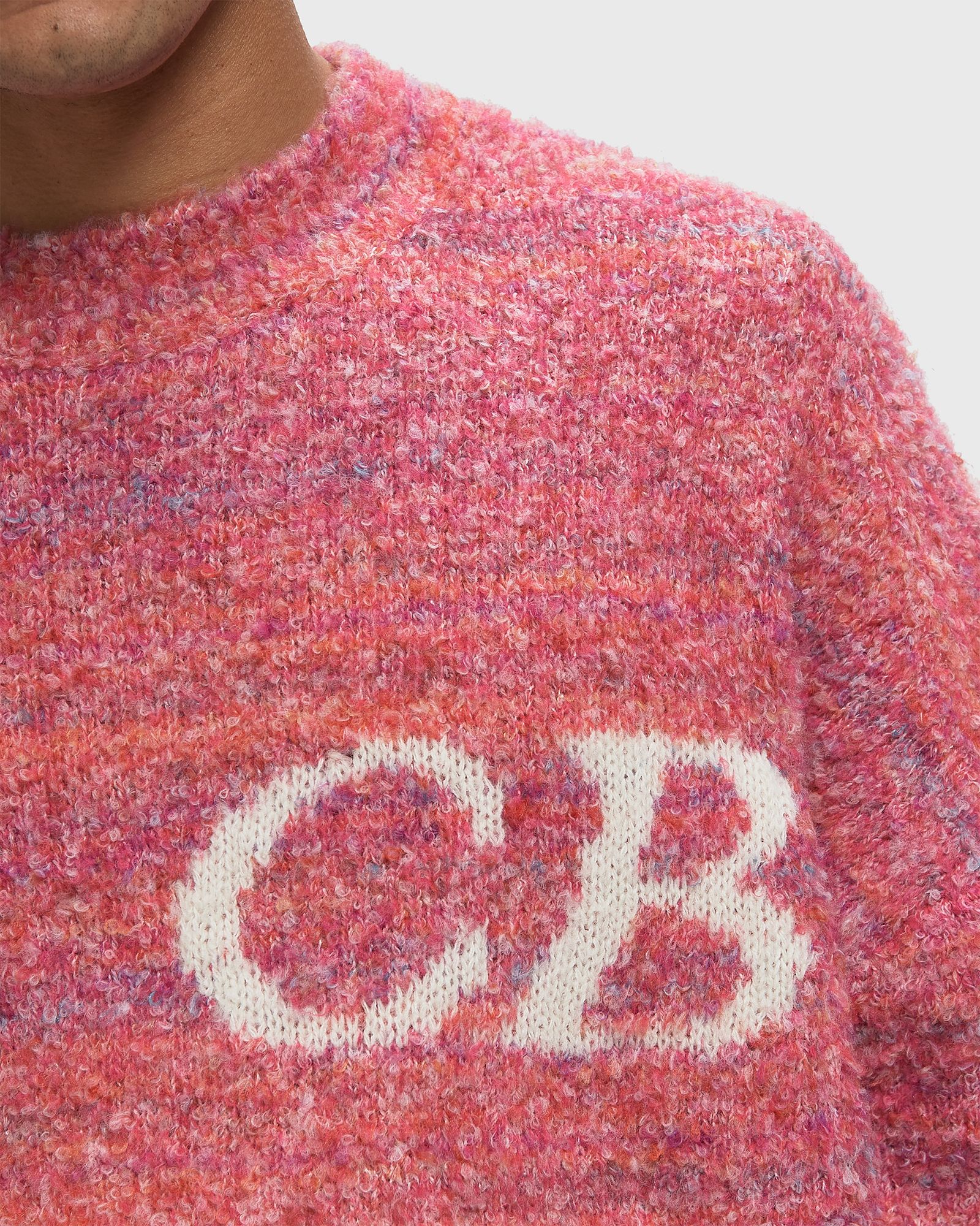 BOUCLE CB LOGO SWEATER