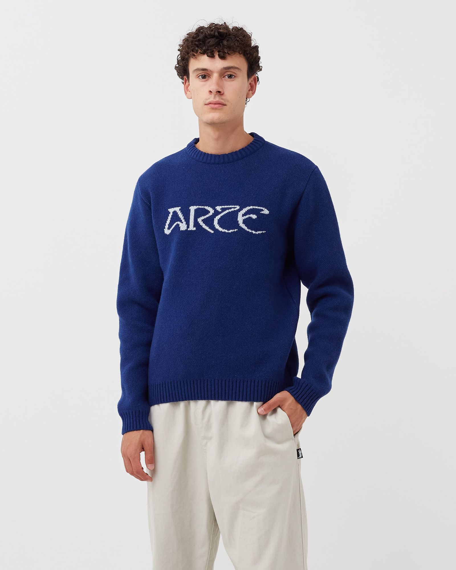 Koch Logo Knit Sweater