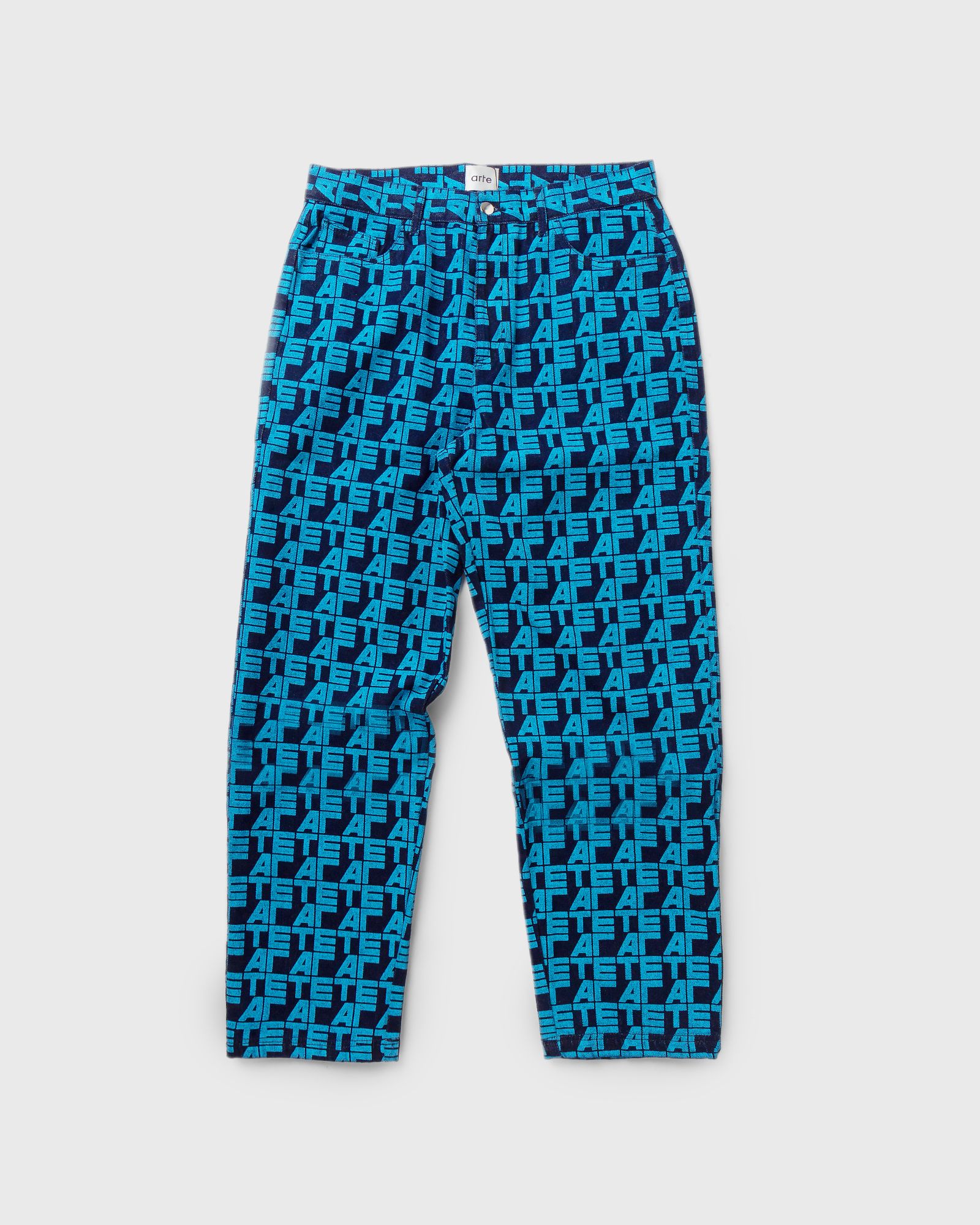 Jean Allover Pants (slightly tapered)