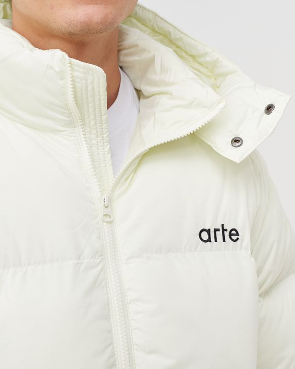 Arte Antwerp Joey Down Jacket White - CREME