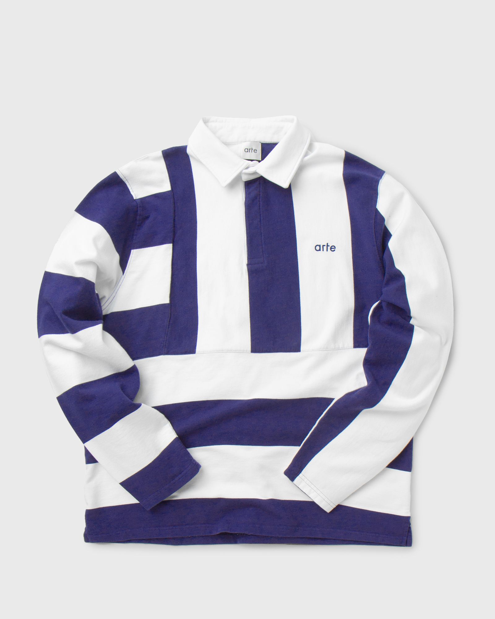 Peter Stripes Longsleeve Polo Shirt