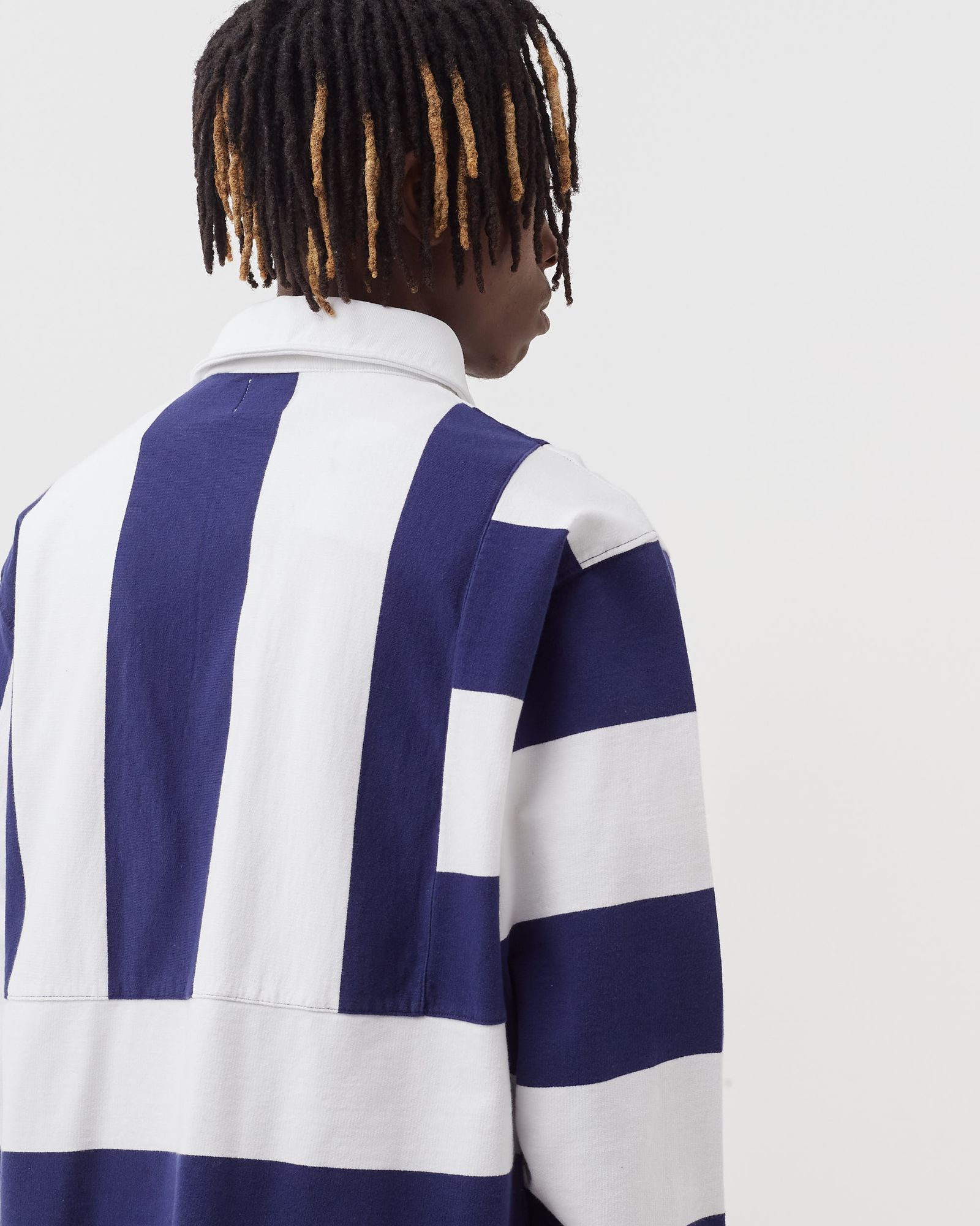 Peter Stripes Longsleeve Polo Shirt